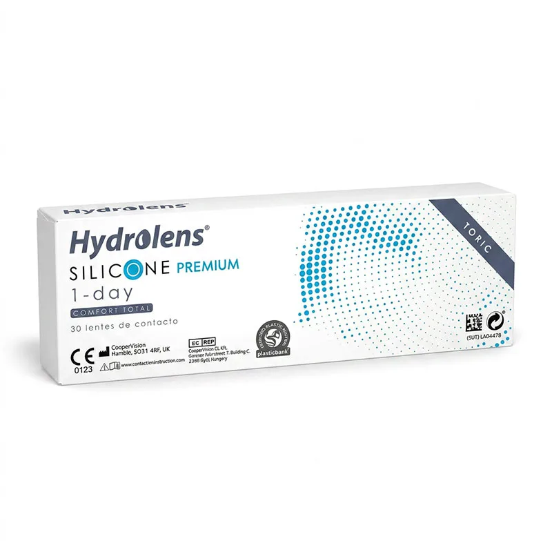 HYDROLENS SILICONE PREMIUM TORIC 1 DÍA | Pack 30 lentes de contacto